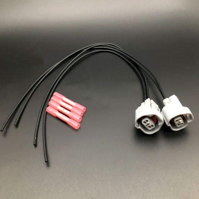 LIZAPUS Pack of 2 Side Marker Light Pigtail Connector Harness for Compatible with Toyota Lexus Camry Prius Rav4 - Image 3